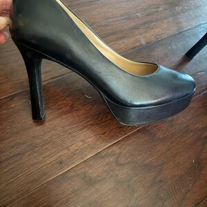 Naturalizer Black Platform High Heel Pumps
